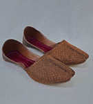 Men Hand Made Shoes Khussa/Mojree Brown