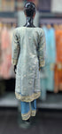 Grey Kameez with straight trouser