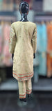 Light Gold Kameez with straight trouser
