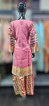 Cerise Pink Kameez with straight trouser