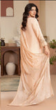 Ladies luxury chiffon kameez with intricate hand embellishments and stone work