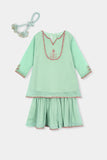 Minnie Minors Mint green Chiffon