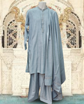 Mens Winter Shalwar Suit with Shawl CH405